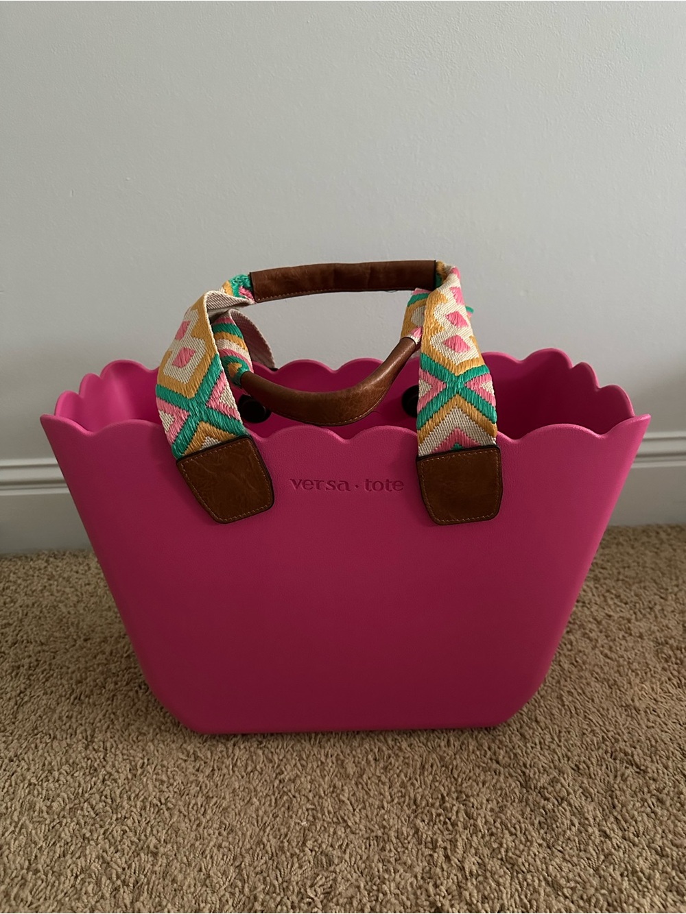 New Hot Pink Versa Tote